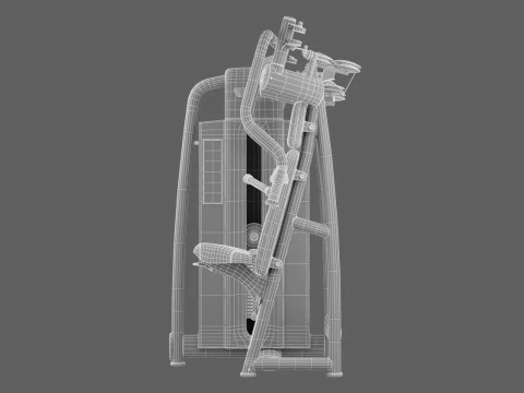 Technogym Selection 700 - Chest Press 3D Model