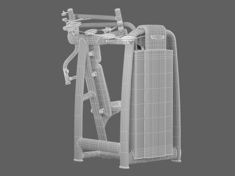 Technogym Selection 700 - Chest Press 3D Модель