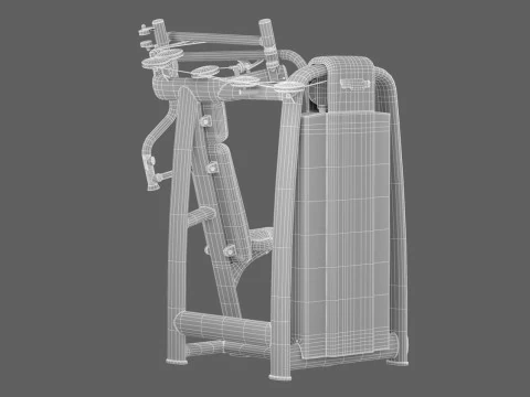Technogym Selection 700 - Chest Press 3D Model
