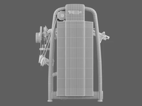 Technogym Selection 700 - Delts Machine 3D Model
