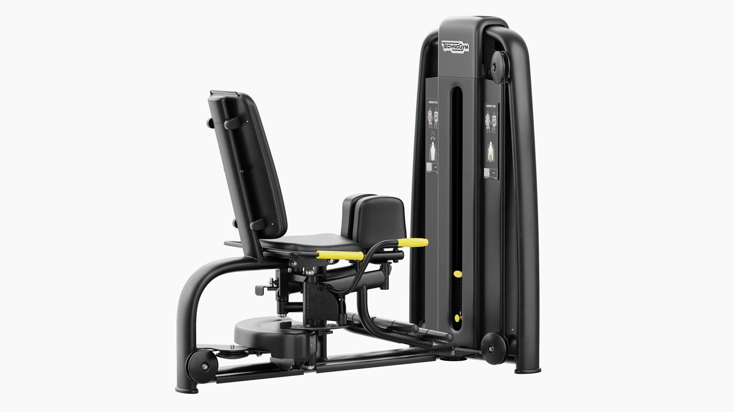 Technogym Selection 700 - Dual Add-Abductor 3D Model .c4d .max .obj .3ds .fbx .stl .blend