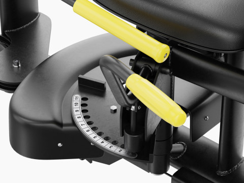 Technogym Selection 700 - Dual Add-Abductor 3D-Modell