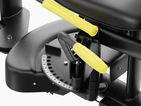 Technogym Selection 700 - Dual Add-Abductor 3D Model