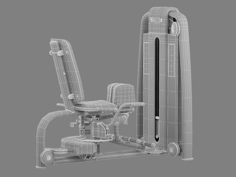 Technogym Selection 700 - Dual Add-Abductor 3D Model