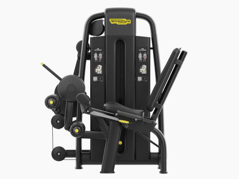 Technogym Selection 700 - Dual Leg Curl Extension 3D Model