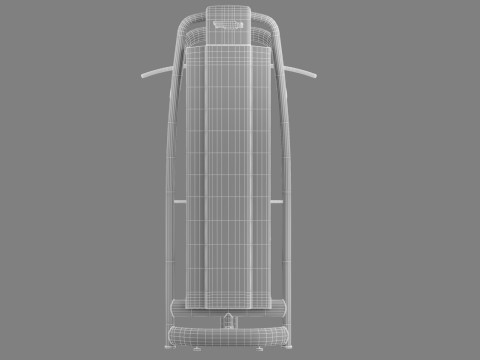Technogym Selection 700 - Lat Machine 3D Model