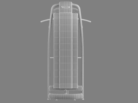 Technogym Selection 700 - Lat Machine 3D Model