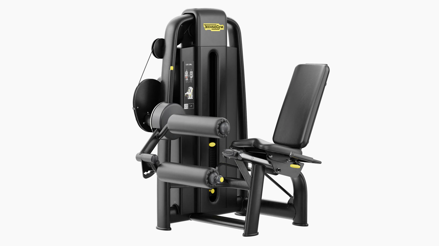 Technogym Selection 700 - Leg Curl 3D Model .c4d .max .obj .3ds .fbx .stl .blend 