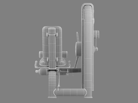 Technogym Selection 700 - Leg Extension 3D Model