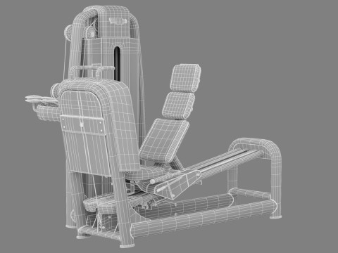 Technogym Selection 700 - Leg Press 3D Model
