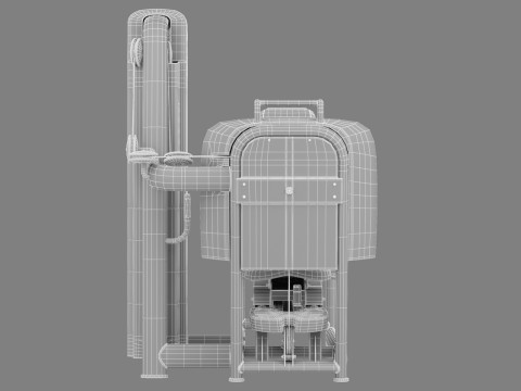 Technogym Selection 700 - Leg Press 3D Model