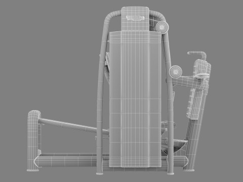 Technogym Selection 700 - Leg Press 3D Model