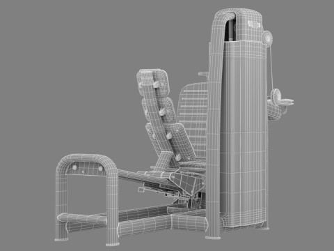 Technogym Selection 700 - Leg Press 3D Model