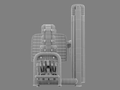 Technogym Selection 700 - Leg Press 3D Model