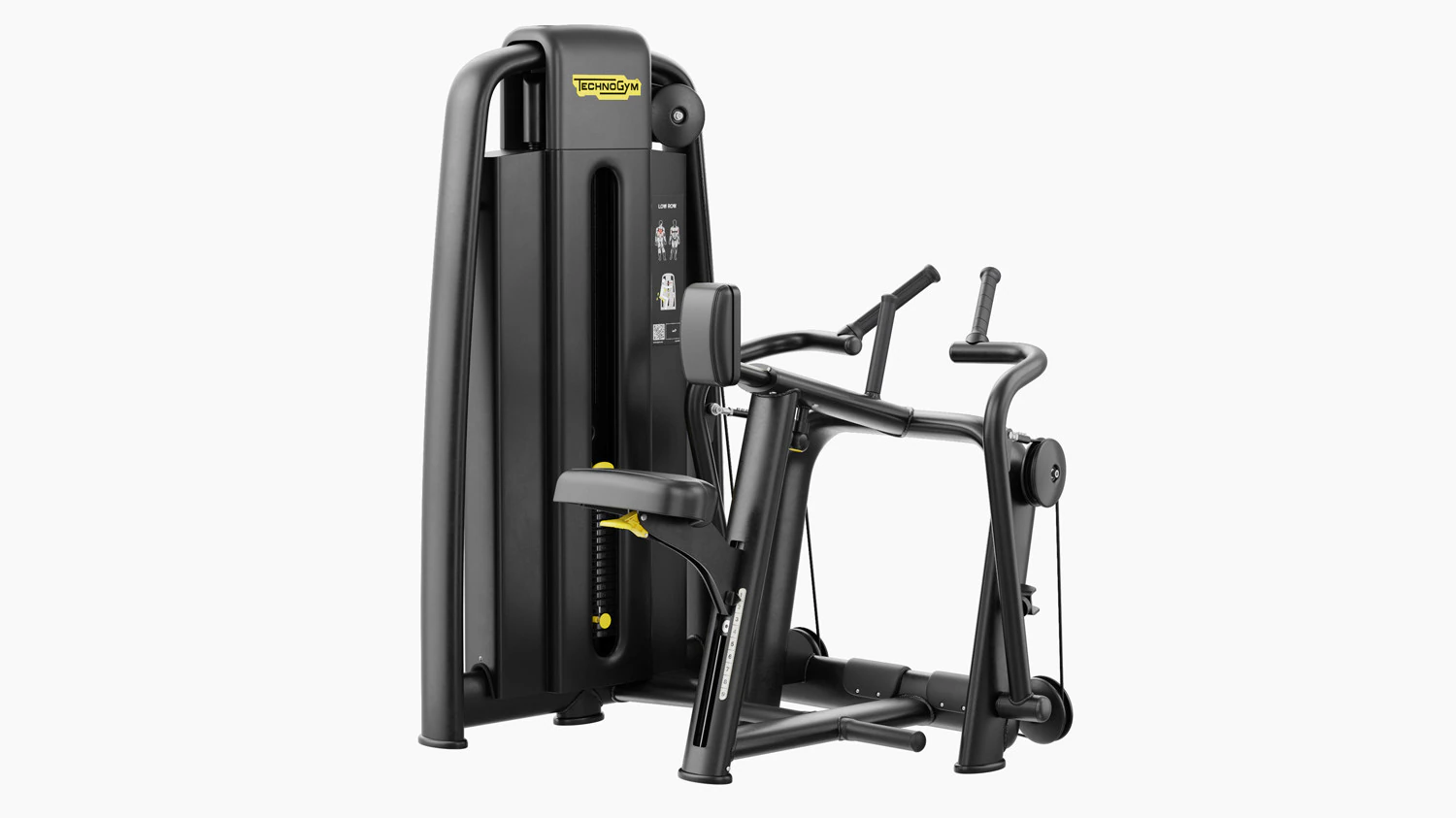 Technogym Selection 700 - Low Row 3D Model .c4d .max .obj .3ds .fbx .stl .blend 