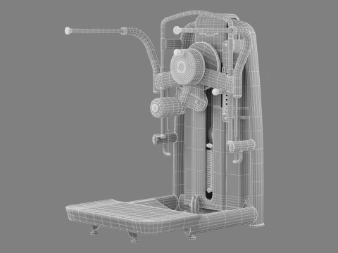 Technogym Selection 700 - Multi Hip 3D Model