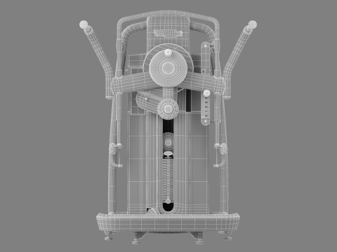 Technogym Selection 700 - Multi Hip 3D Модель