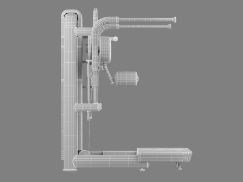 Technogym Selection 700 - Multi Hip 3D Модель