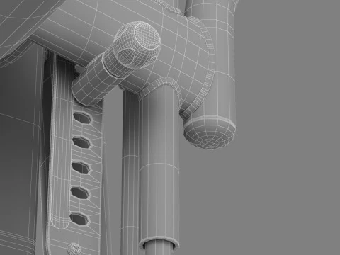 Technogym Selection 700 - Multi Hip 3D Model