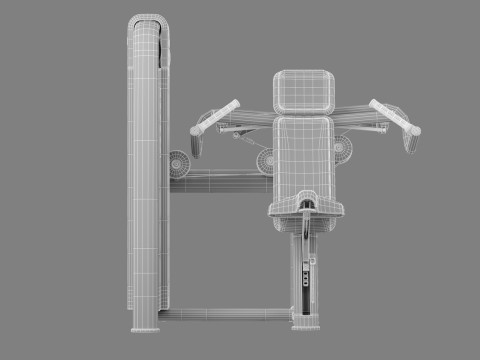 Technogym Selection 700 - Shoulder 3D Модель