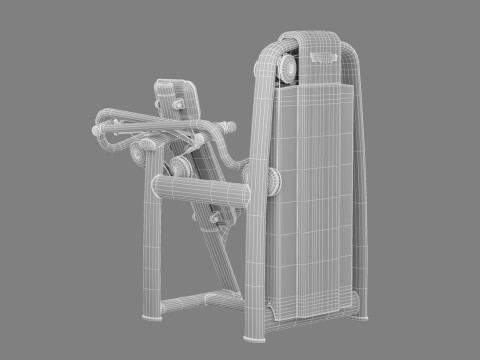 Technogym Selection 700 - Shoulder 3D Модель