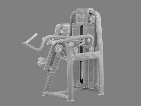 Technogym Selection 700 - Shoulder 3D Модель