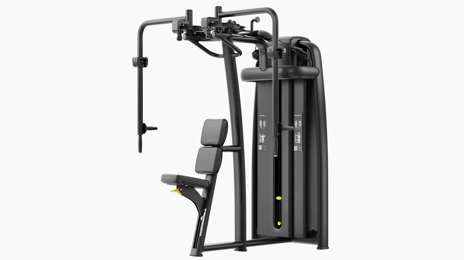 Technogym Selection 700 - Dual Pectoral Reverse Fly 3D Model .c4d .max .obj .3ds .fbx .stl .blend 