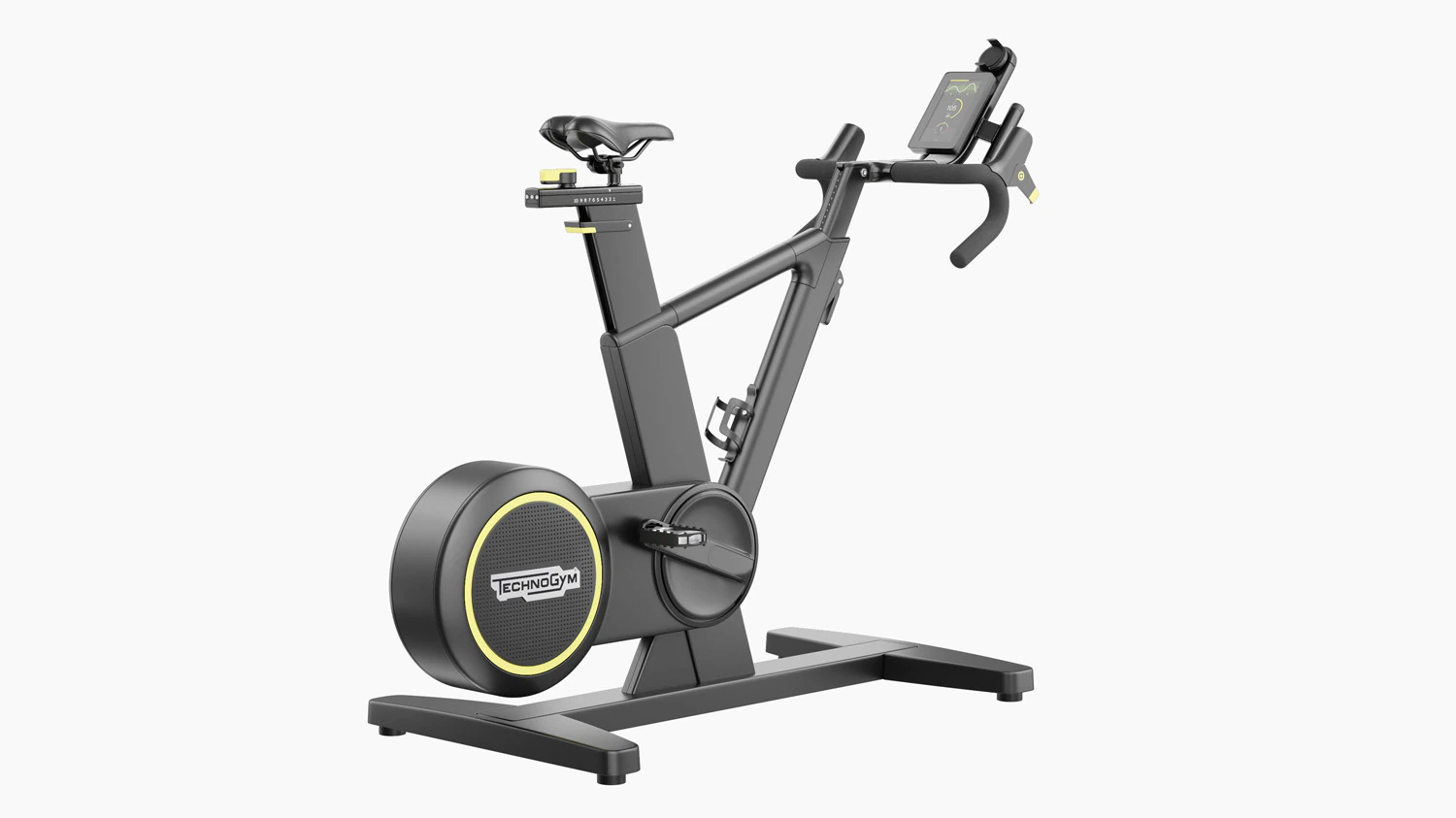 Technogym Skill Bike 3D Model .c4d .max .obj .3ds .fbx .stl .blend 