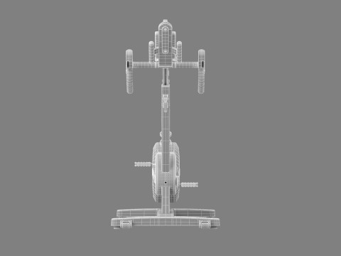 Technogym Skill Bike 3D मॉडल