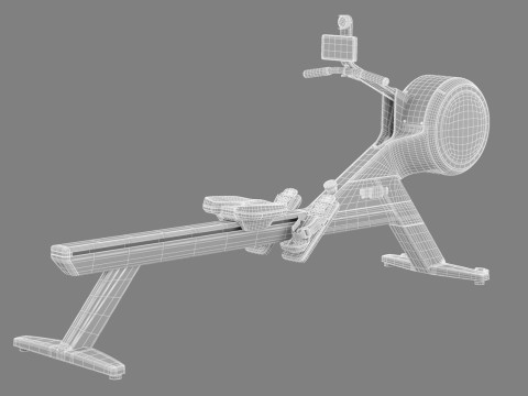 Technogym Skill Row 3D Model