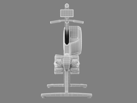 Technogym Skill Row 3D Model