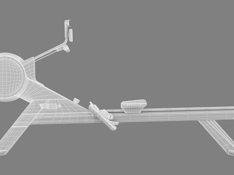 Technogym Skill Row 3D Model