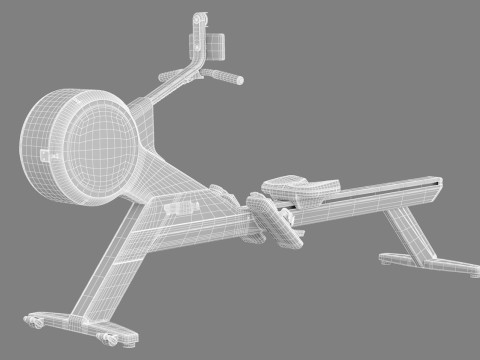 Technogym Skill Row 3D Model
