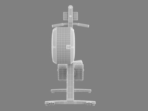 Technogym Skill Row 3D Model