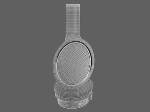 Headphone Bose Quiet Comfort 45 Black Modelo 3D