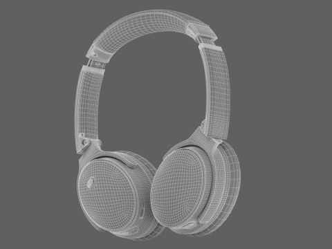 Headphone Bose Quiet Comfort 45 Black Modelo 3D