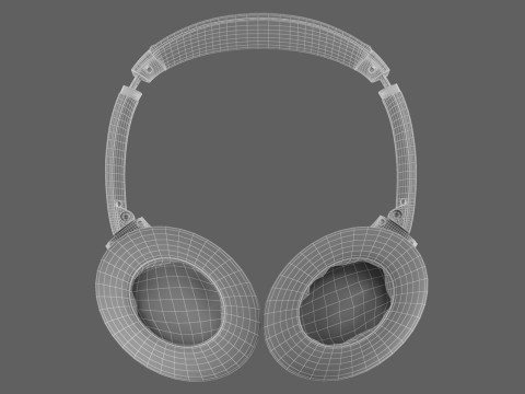 Headphone Bose Quiet Comfort 45 Black Modelo 3D