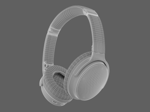 Headphone Bose Quiet Comfort 45 Black Modelo 3D