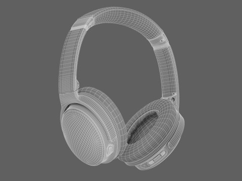Headphone Bose Quiet Comfort 45 Black Modelo 3D