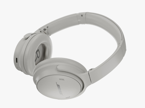 Headphone Bose Quiet Comfort 45 Beige Modelo 3D