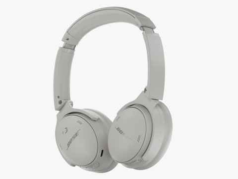 Headphone Bose Quiet Comfort 45 Beige Modelo 3D