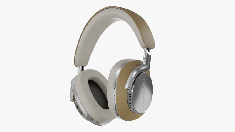 Headphone BowerWilkins Px8 Tan Leather Model 3D .c4d .max .obj .3ds .fbx .stl .blend 