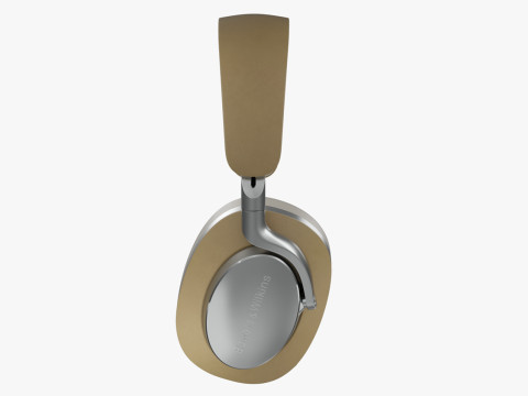 Headphone BowerWilkins Px8 Tan Leather Model 3D