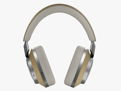 Headphone BowerWilkins Px8 Tan Leather Model 3D