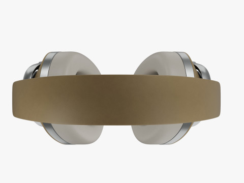 Headphone BowerWilkins Px8 Tan Leather Model 3D