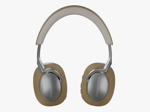 Headphone BowerWilkins Px8 Tan Leather Model 3D