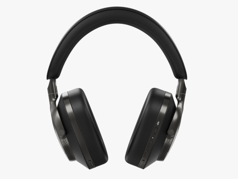 Headphone BowerWilkins Px8 Black Leather Modèle 3D