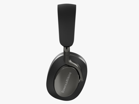 Headphone BowerWilkins Px8 Black Leather Modèle 3D