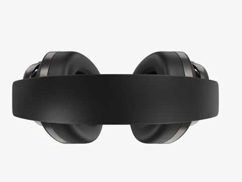 Headphone BowerWilkins Px8 Black Leather 3D Model