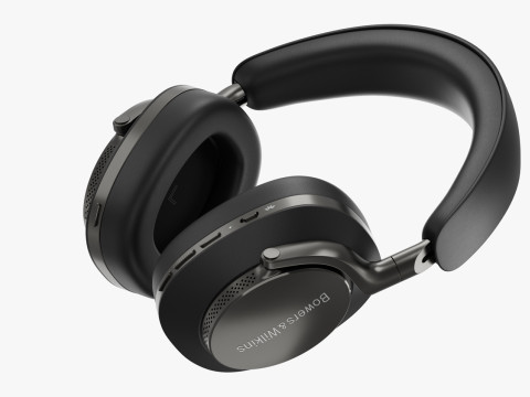 Headphone BowerWilkins Px8 Black Leather Modèle 3D